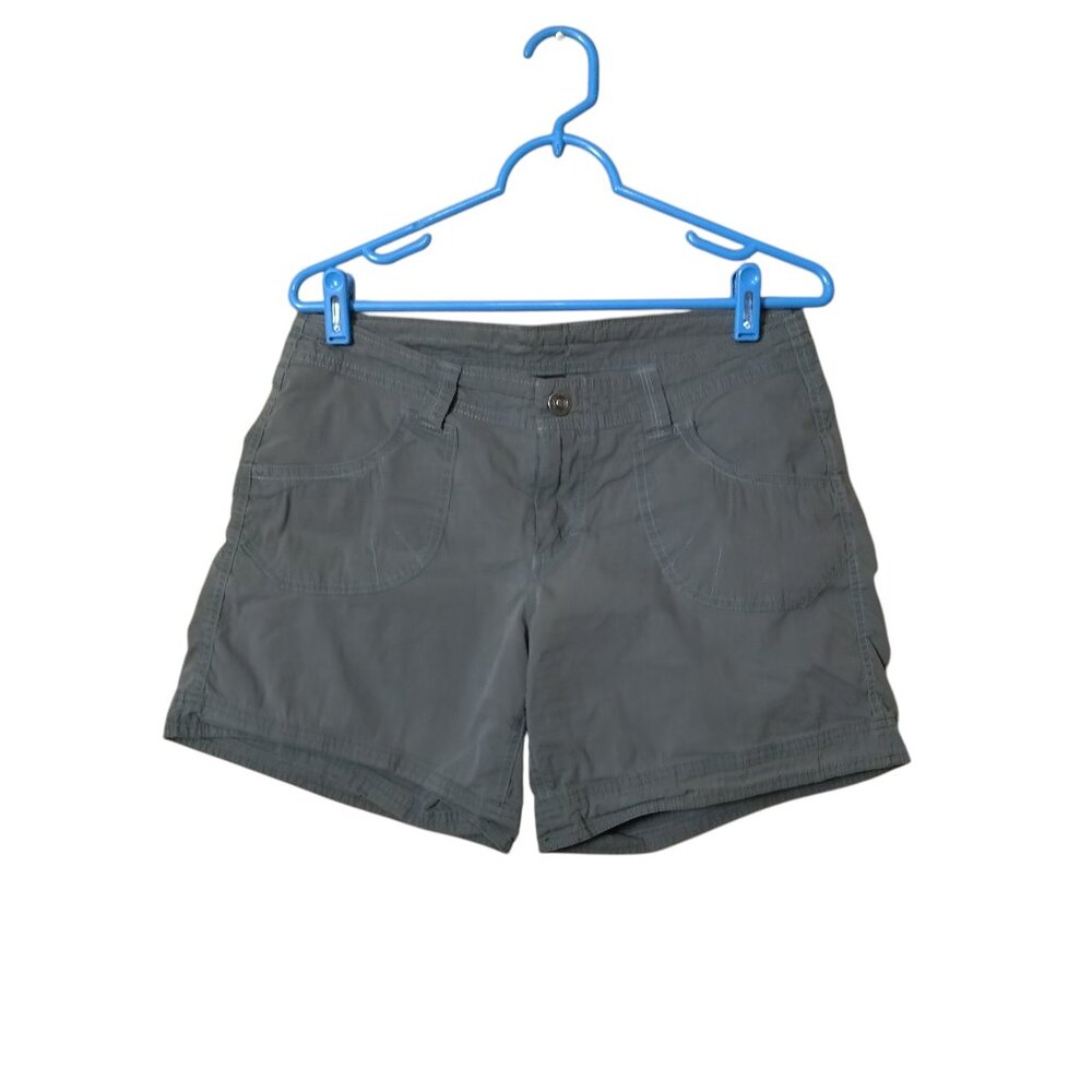 Kuhl Kantra Women's Size 8 Green Hiking Outdoors Stretch Pockets Utility Shorts